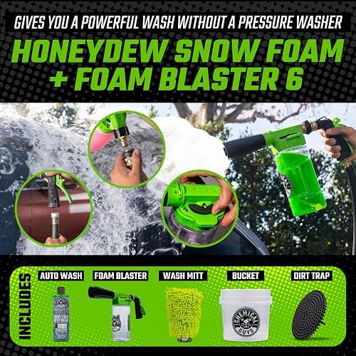 Chemical Guys Car Wash Kit 14-Pc Arsenal Builder - with Foam Blaster, Wash Bucket, Towels, Applicators, and 16 oz Soaps, Waxes, and Cleaners - Complete Car Detailing Gift Set, Works with Garden Hose thumbnail 3