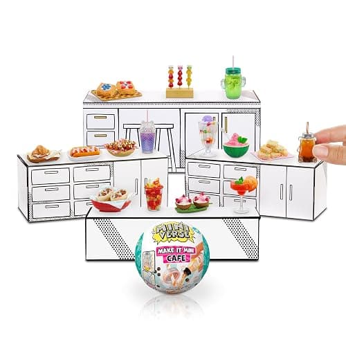 MGA's Miniverse Make It Mini Cafe Series 4 (3 Pack), Mini Collectibles - Mystery Blind Packaging, DIY, Resin Play, Replica Food, NOT Edible, Collectors, 8+ thumbnail 7