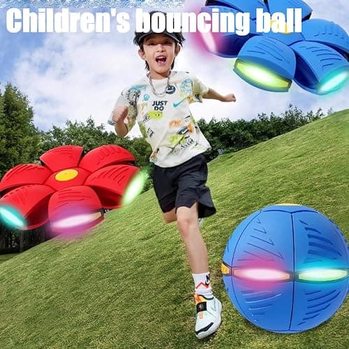 mcgotasy Magic Meta Ball, Magic Bouncing Ball, Children's Bouncing Balls, Magic Metaball, Magic Flying Saucer, Bouncy Balls, Parent-Child Interaction (4PCS, Lights) thumbnail 3