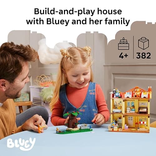 LEGO Bluey: Bluey’s Family House Building Toy - Pretend Play Toys & Figures Playset for Boys & Girls, Ages 4+ - with 5 Characters - Gift for Christmas - 11203 thumbnail 2