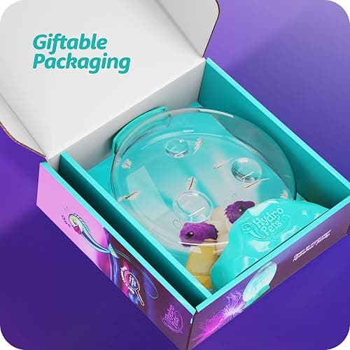 HydroPets Live Sea Pets Habitat Kit, Light Up Tank - Science Experiments Kits - Educational STEM Kids Toys for Boys & Girls Age 6, 7, 8, 9, 10-12+ Year Old Toy Gifts - Hatch & Grow Aquatic HDROPT thumbnail 5