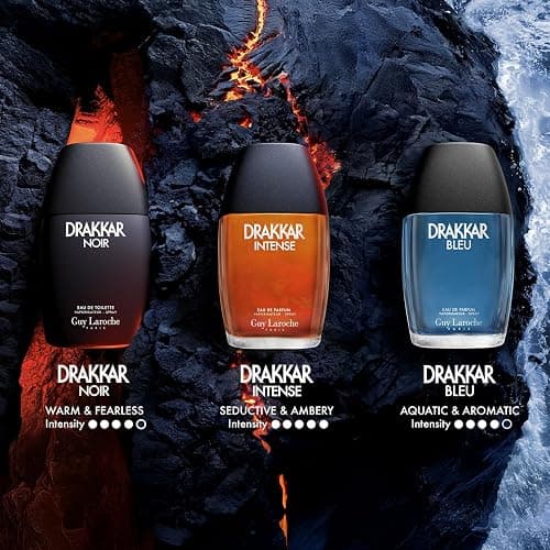 Guy Laroche Drakkar Bleu - Iconic Designer Fragrance - Powerful, Aquatic & Fresh Eau de Parfum - Aquatic Fougère - Long Lasting Mens Cologne - Day and Evening Scent 3.4 Fl Oz thumbnail 5