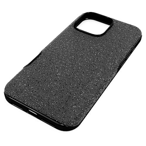 Swarovski High Smartphone Case for Apple iPhone 16 Pro Max with Black Crystals, Part of the High Collection thumbnail 2