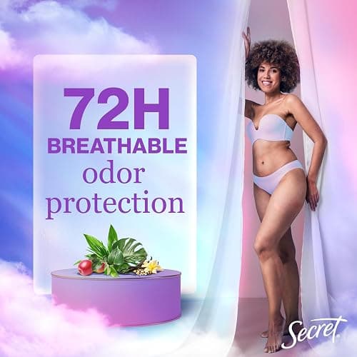 Secret Fresh Antiperspirant Deodorant for Women, 72hr Breathable Sweat & Odor Protection, Instant Freshness & Gentle, PH Balancing Minerals, Clear Gel, Cozy Vanilla Scent, 2.6 oz thumbnail 3