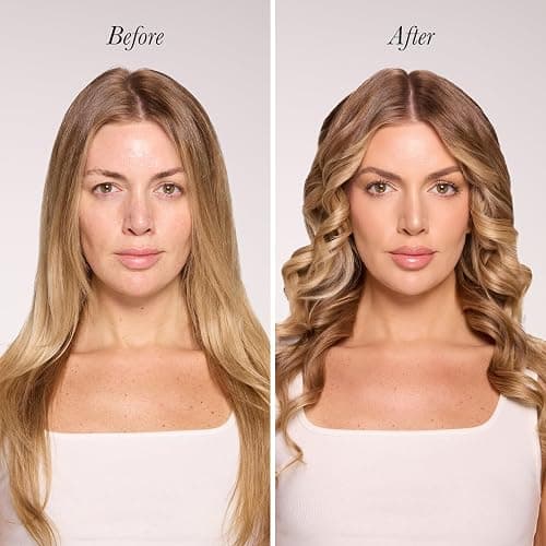 L'ANGE HAIR Le Duo Standard 360° Airflow Styler | 2-in-1 Curling Wand & Titanium Flat Iron Hair Straightener | Professional Hair Curler with Cooling Air Vents | Dual Voltage & Adjustable Temp (Blush) thumbnail 8