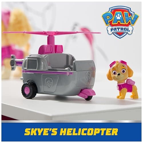 Paw Patrol, Skye’s Helicopter, Toy Vehicle with Collectible Action Figure, Sustainably Minded Kids Toys for Boys & Girls Ages 3 and Up thumbnail 3
