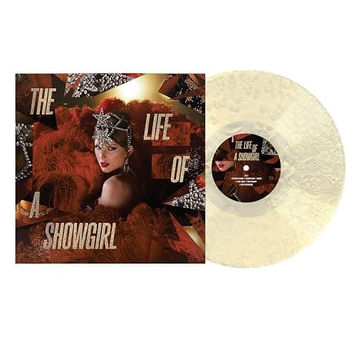The Life of a Showgirl The Tiny Bubbles in ChampagneVinyl Under bright Light Taylor Swift - Image 1