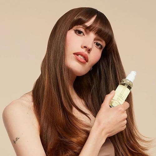 OUAI Hair Oil - Hair Heat Protectant Oil for Frizz Control - Adds Shine and Smooths Split Ends - Color Safe Formula - Paraben, Phthalate and Sulfate Free (1.5 fl oz) thumbnail 3
