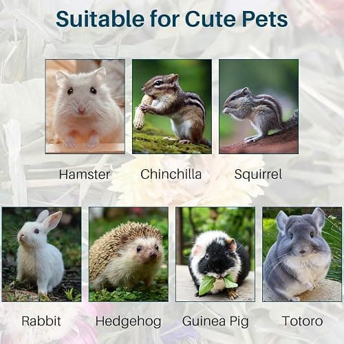 Sukh 150G Hamster Bedding - Flowers & Herbs Odor Control Dwarf Gerbil Robo Katy Habitat Decor Hamster Forage Gerbils Mice Lemmings Degus or Other Small-Sized Pets thumbnail 7