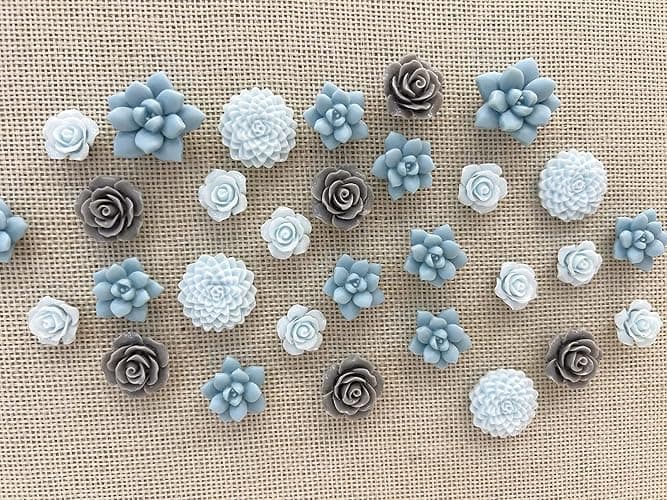 24 Pcs Decorative Pushpins,Cork Board Tacks,Bulletin Board Tacks,Thumb Tack Decorative for CorkBoard, Office Organization or Home thumbnail 3