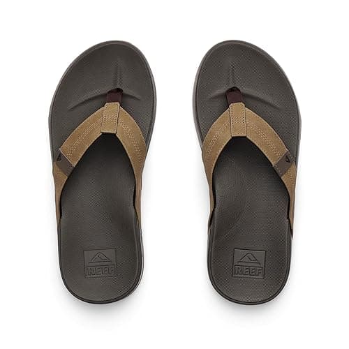 Reef Men's Cushion Phantom Flip Flop - Brown/Tan - 14 thumbnail 5