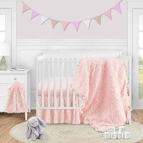 Pennant Banner Flags,Infant and toddler room decoration pennant,for Nursery Decor Baby Birthday Boho Wedding Shower Party Event (Pink Colorful Banner) thumbnail 2