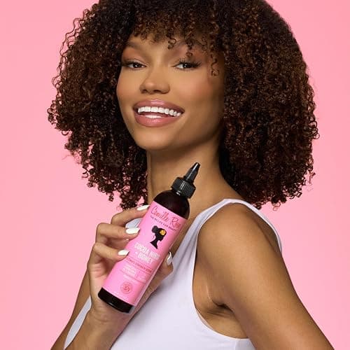 Camille Rose Hair Serum 2-Pack – Cocoa Nibs + Honey Ultimate Strength Serum with Amla Oil for Scalp Care, Hair Repair & Frizz Control, 8 Fl Oz Ea thumbnail 4