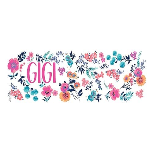 Tervis Made in USA Double Walled Dainty Floral Mother's Day Insulated Tumbler Cup Keeps Drinks Cold & Hot, 16oz Mug, Gigi thumbnail 4