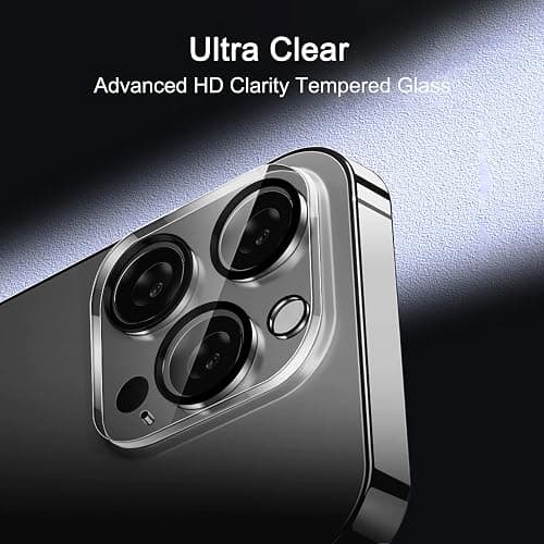 Ailun 3 Pack Privacy Screen Protector for iPhone 16 Pro Max [6.9 inch]+ 3 Pack Camera Lens Protector,Dynamic Island Compatible,Anti Spy Tempered Glass[9H Hardness][Not for iPhone 16e/16/16Pro/16Plus] thumbnail 5