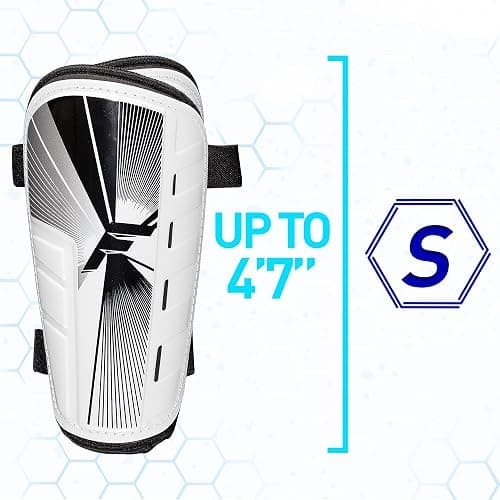 Franklin Sports Soccer Shin Guards for Youth + Adults - Superlight Shin Guards for Men, Women + Kids - (2) Shin Guard Set for Boys + Girls thumbnail 2