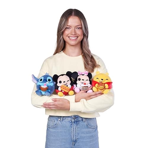 Snackles Licensed Character Disney 5-inch Plush by ZURU, Plush with Snack Accessory thumbnail 8