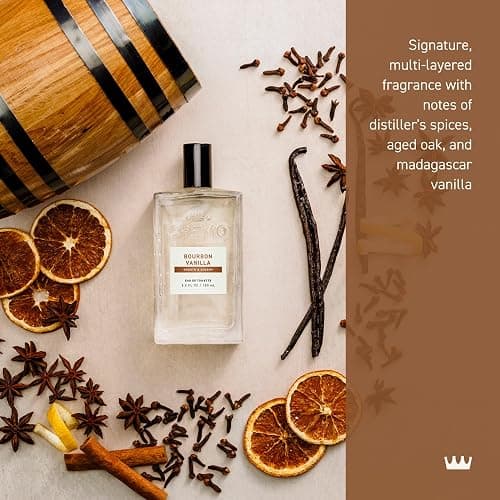 Cologne For Men, Bourbon Vanilla, 3.4 Oz, Long-Lasting Scent That Doesn’t Overpower, Distinctive Blend Of Distillers Spices, Aged Oak And Vanilla Bourbon thumbnail 3