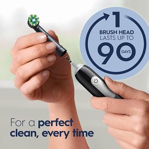 Oral-B Pro 1000 Rechargeable Electric Toothbrush, Black thumbnail 5