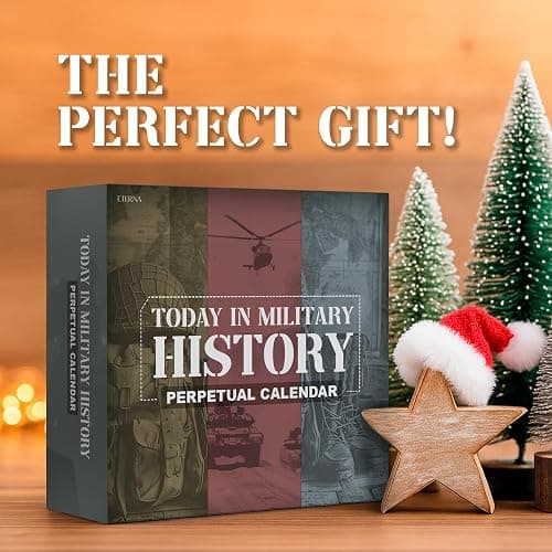 Today In Military History Calendar | Perpetual War History Calendar For The Military History Enthusiast, This Day In Amazing History Trivia Facts & Achievements | History Buff Gift Page A Day Box Calendar with Historical Info For Every Day of The Year thumbnail 5