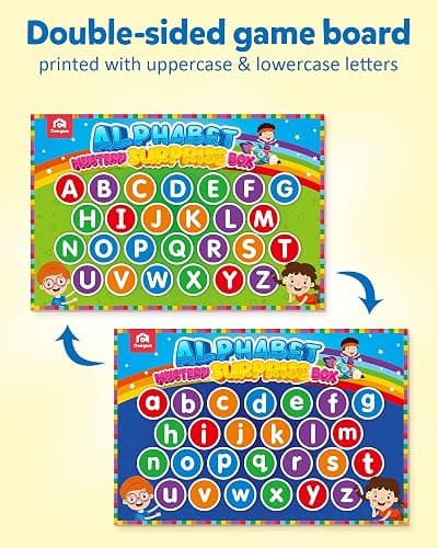 Coogam Mystery Surprise Box, Fine Motor Letter Matching and Sorting Game, 26pcs Alphabet Educational Montessori Learning Toy Gift for Preschool Kindergarten 3 4 5 Year Old thumbnail 5