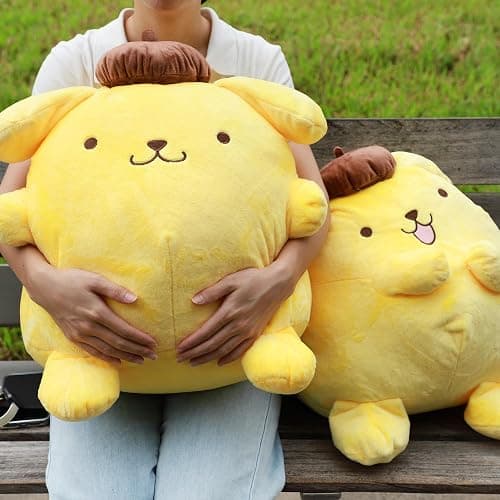 Juju Yellow Kawaii Plush (20 in) - Cute Stuffed Animal Kawaii Plushies - Peluche Big Stuffed Animals Plushie - Peluches Grandes Cute Plushies - Cool Stuff Plush - Plushy (Hpy) thumbnail 7