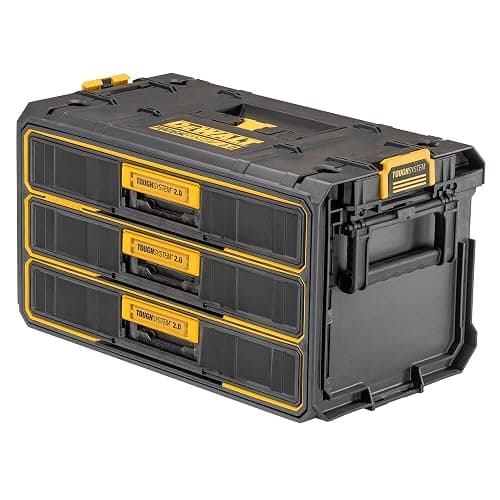 DEWALT TOUGHSYSTEM 2.0 Tool Organizer and Storage 3 Drawer Unit (DWST08330) thumbnail 7