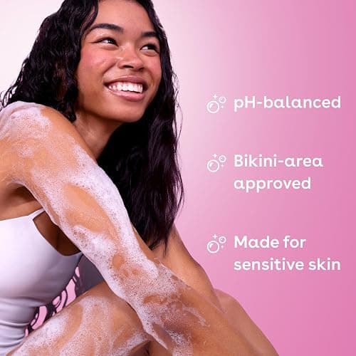 eos Cashmere Body Wash – Strawberry Dreams, Moisturizing Body Wash, Creamy Gel Formula, with Shea Butter, Glycerin, Vitamin E, pH Balanced, Sensitive Skin, Vegan, 16 fl oz thumbnail 4