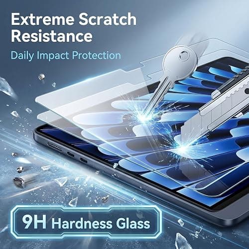 KEANBOLL 2 Pack Tempered Glass Screen Protector for New Apple 2026 MacBook Neo 13 inch (Model: A3404) Laptop with A18 Pro Chip 13-lnch Laptop, 9H Hardness, Anti Scratch, Bubble Free thumbnail 5