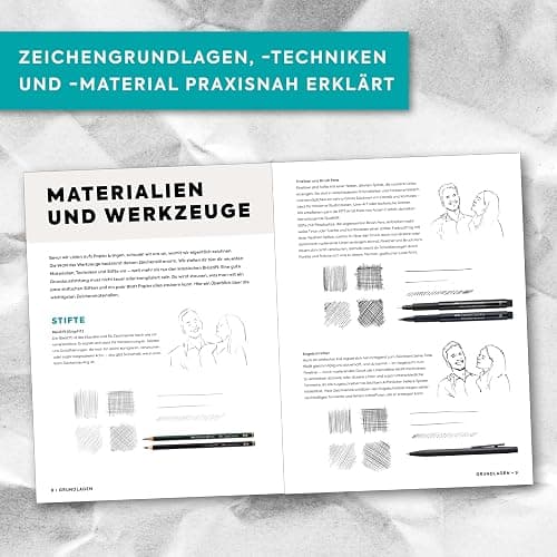 Richtig zeichnen lernen: Grundlagen Zeichentechniken Motive thumbnail 6