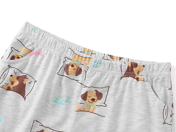 Tebbis Girls Pajamas Cotton Soft PJS Cupcake/Butterfly Stripe Summer Short Cute Jammies Size 6-18 thumbnail 5