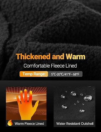 FitsT4 Sports Horse Riding Gloves Winter Equestrian Gloves Women Ladies Touchscreen for Outdoor Horseback Biking Cycling thumbnail 4