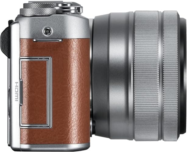 Fujifilm X-A5 Mirrorless Digital Camera w/XC15-45mmF3.5-5.6 OIS PZ Lens - Brown thumbnail 2