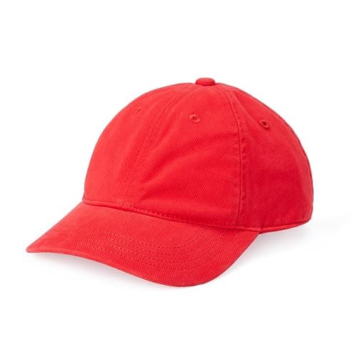Amazon Essentials Unisex Kids' Breathable Washed Cotton Adjustable Baseball Cap - Image 1