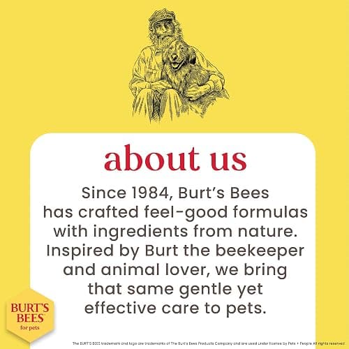 Burt's Bees for Puppies Natural Tearless 2 in 1 Shampoo and Conditioner | Made with Buttermilk and Linseed Oil | Best Tearless Puppy Shampoo for Gentle Skin and Coat | Made in USA, 16 Oz thumbnail 9