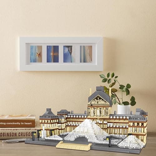 CSNRHG Paris Louvre Museum Model Building Blocks Set Micro Bricks World Famous Architecture Educational Toys for Kids Adults 3377 Piece Birthday thumbnail 7