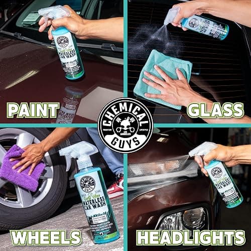 Chemical Guys, Swift Wipe Waterless Car Wash Spray, High Lubrication, 16 oz | Spray and wipe to clean and shine paint, glass and wheels with no water, a slick gloss for quick washes anywhere thumbnail 4