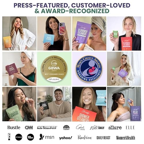 Cleverfy Shower Steamers Aromatherapy Gifts for Women and Men, 18 Tablets | Birthday, Self-Care, Spa & Relaxation Gifts | for Teen Girls, Mom, Best Friend, Sister, Her, Girlfriend, Grandma, Wife thumbnail 8