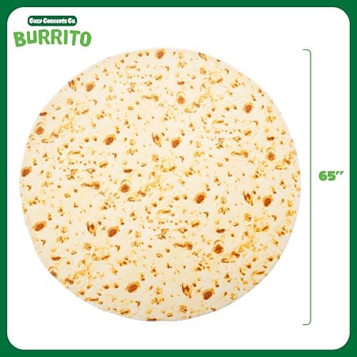 Cozy Concepts Co. Burrito Comfort Blanket by Relatable, Super Soft Plush Throw for Teens and Kids, A Cozy Fall Nights & Dorm Room Essential, Perfect Comfort Gift thumbnail 2