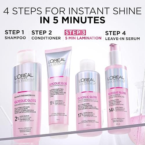 L'Oréal Paris Glycolic Gloss Shine Leave-In Serum thumbnail 6