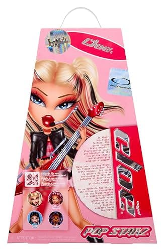 Bratz Pop Starz Cloe Fashion Doll with Accessories and Charm thumbnail 9
