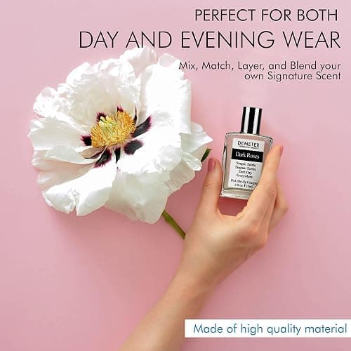 DEMETER Fragrance's Dark Flowers Humongous Miniature Set of 4 - Witching Hour - Dark Roses - Vampire Blooms - Transfixed - Perfume Sampler Set for Women thumbnail 7