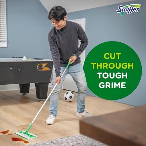 Swiffer Sweeper Wet Mopping Cloths, Mops for Floor Cleaning, Open-Window Fresh, 24 Count thumbnail 7
