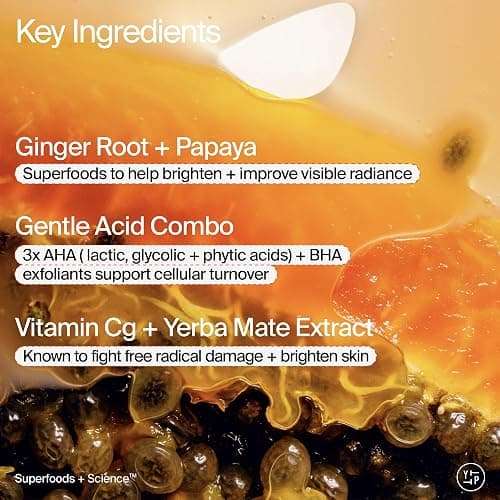 Youth To The People Superfruit Facial Cleanser - Papaya + Vitamin C Gentle Exfoliating Face Wash, Cellular Skin Renewal with AHA + BHA, Evens Skin Tone & Texture for Soft + Radiant Skin, Sulfate-free thumbnail 4