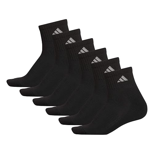 adidas Men's Women's Athletic Cushioned 6-Pack Quarter thumbnail 7