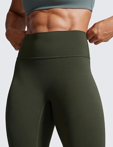 CRZ YOGA Secretsculpt Butterlift Workout Leggings 25" - No Front Seam High Waisted Womens Yoga Pants Booty Scrunch Butt thumbnail 5