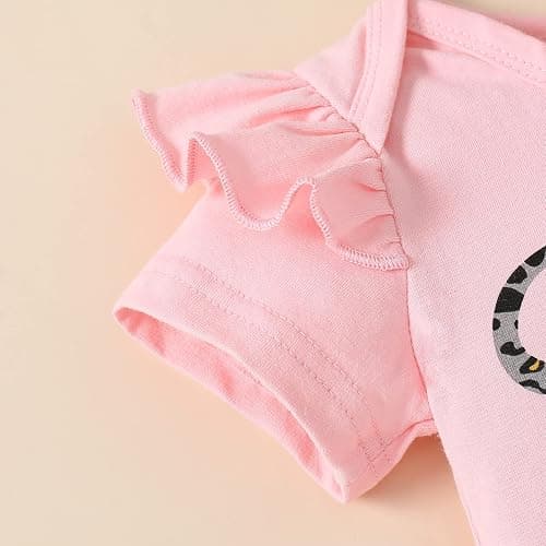 MIEKISA Baby Clothing Girls Romper and Shorts Outfit Infant Pants Sets thumbnail 5
