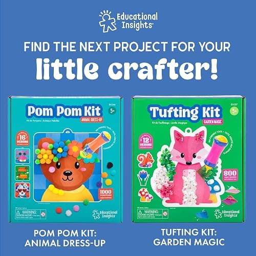 Educational Insights Jumbo Gem Kit - DIY Arts and Crafts Sets for Kids, Easy & Fun Diamond Painting Activity for Small Hands, Crafting & Art Supplies, Jewel Stickers, Creative Gifts, Ages 5+ thumbnail 6