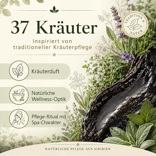Grandma Agafia Natural Herbal Soap Black 500ml thumbnail 6