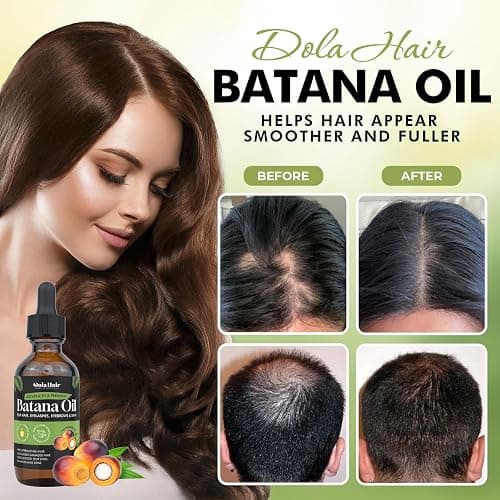 Batana Oil for Hair Growth Organics Pure Batana Hair Oil 100% Natural Batana Oil Nourishes Damaged Hair Natural Hair Growth Oil and Conditioner Batana Hair Oil 2.02 Fl Oz thumbnail 3
